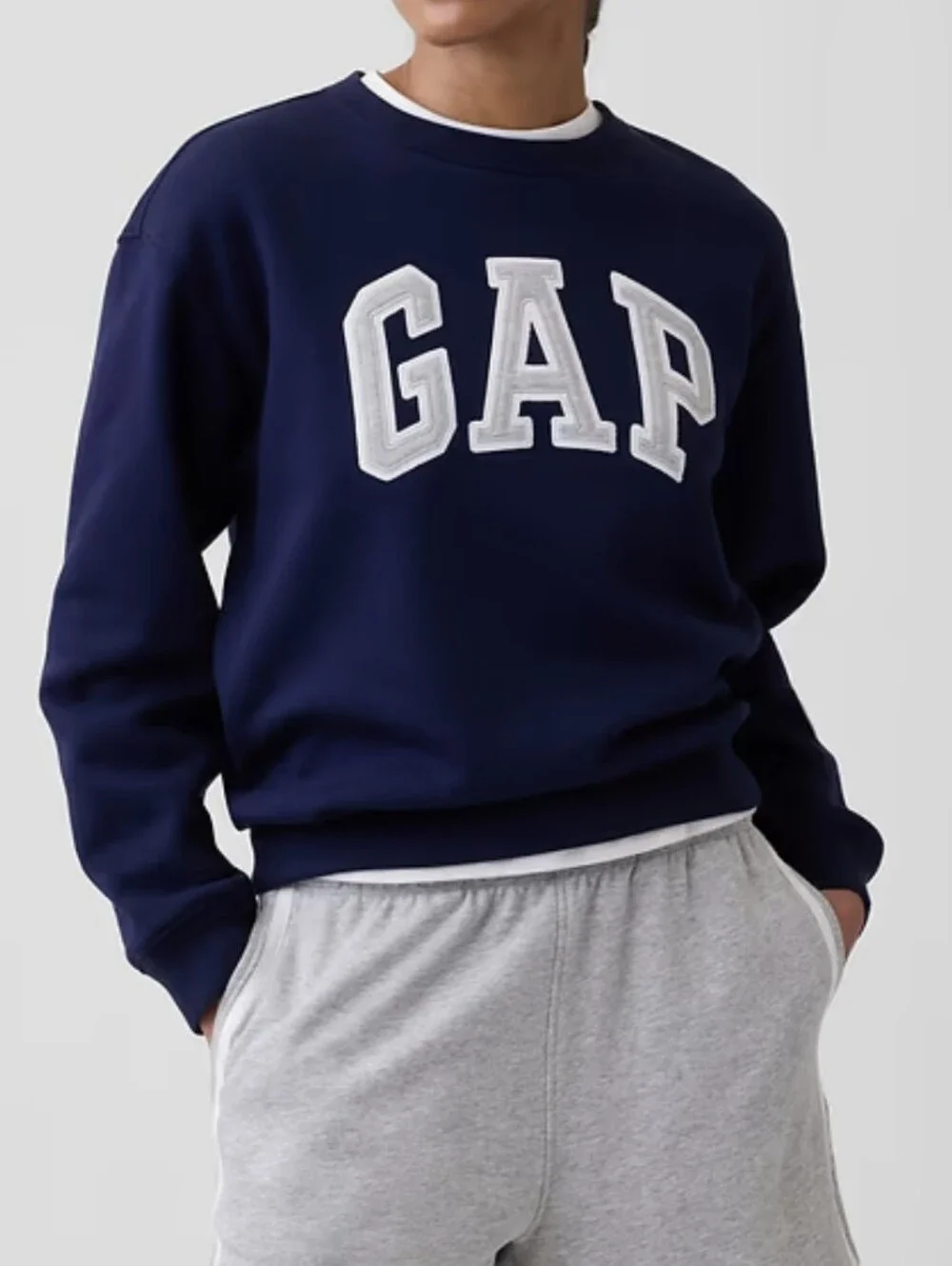 Gap Navy Logo Sweatshirt. Size Medium - Picture 1 of 10